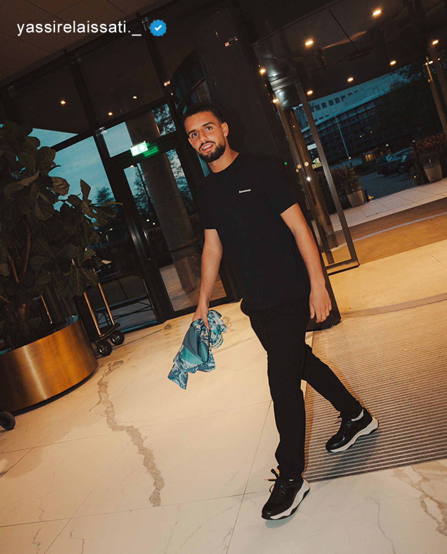 AFC AJAX PLAYER YASSIR EL AISSATI IS SPOTTED FULLY KROOSMAN