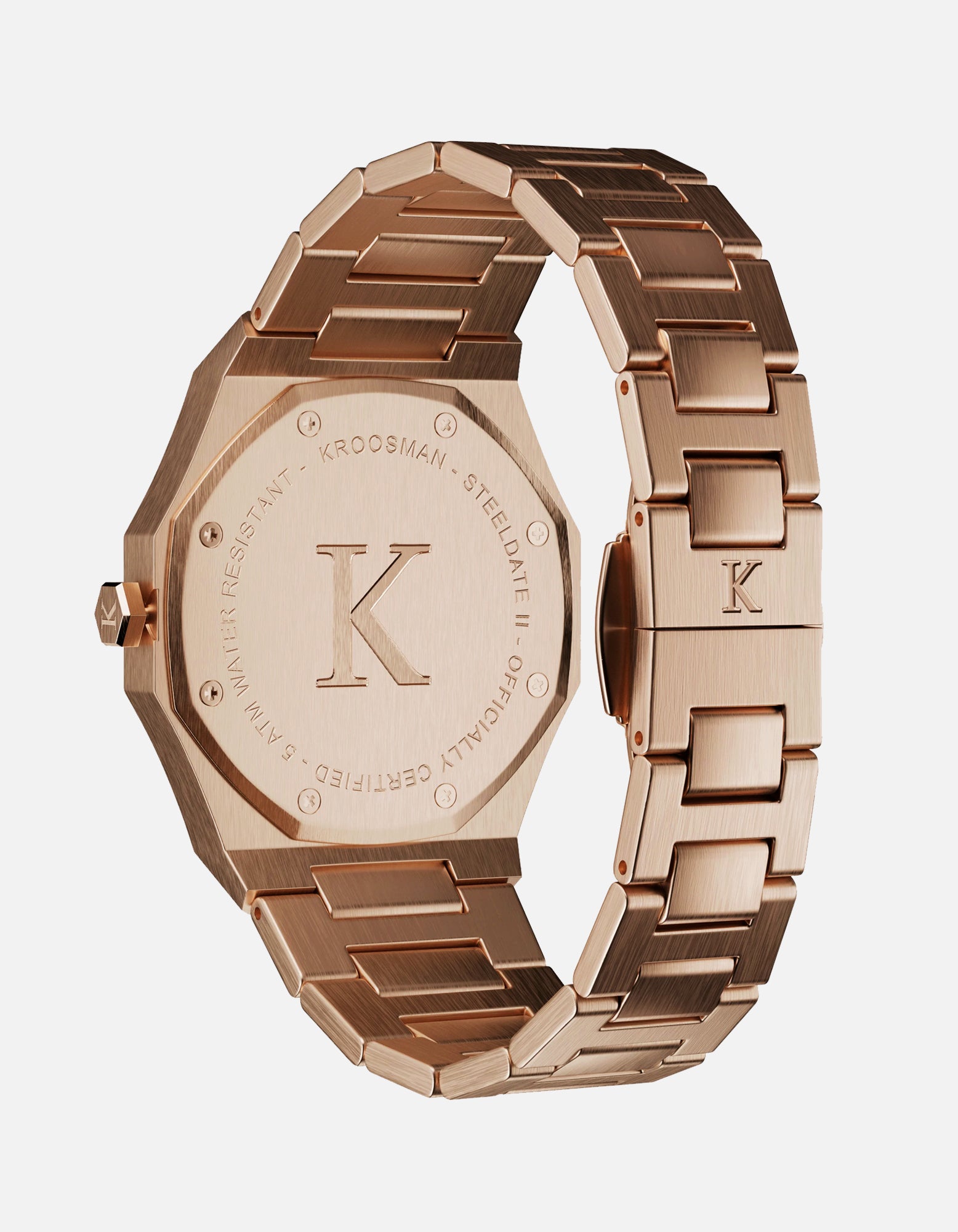 Steel-Date II Bronze Gold