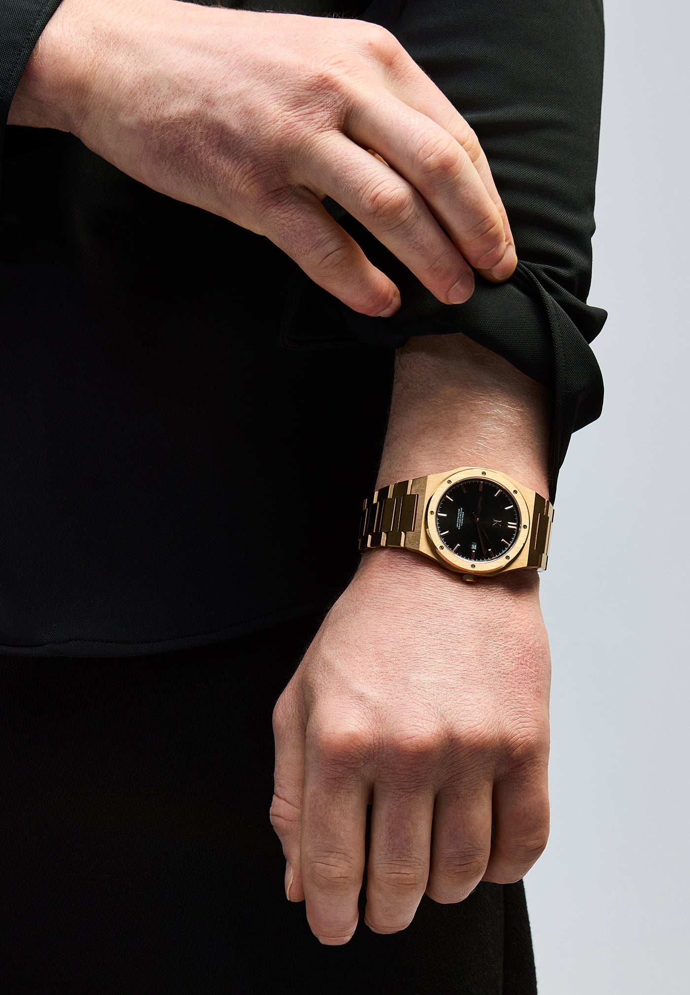 Steel-Date II Bronze Gold