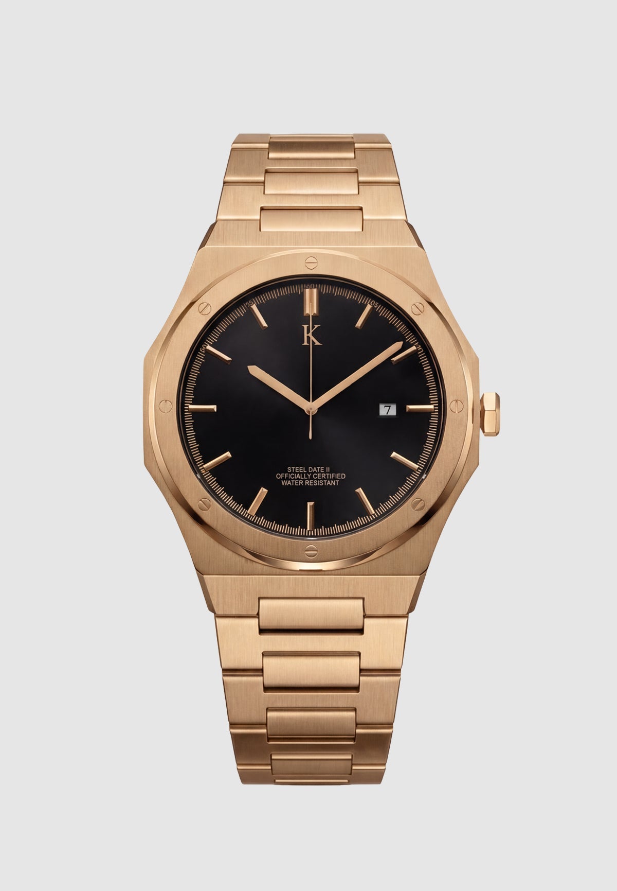 Steel - Date II – Bronze Gold - Kroosman