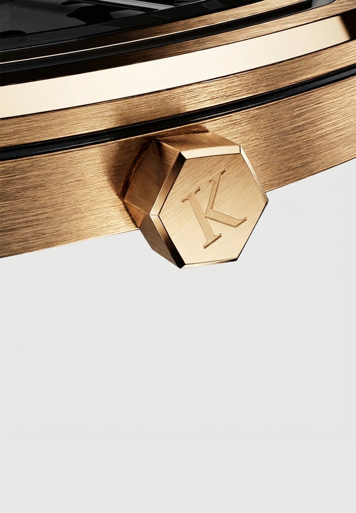 Steel - Date II – Bronze Gold - Kroosman