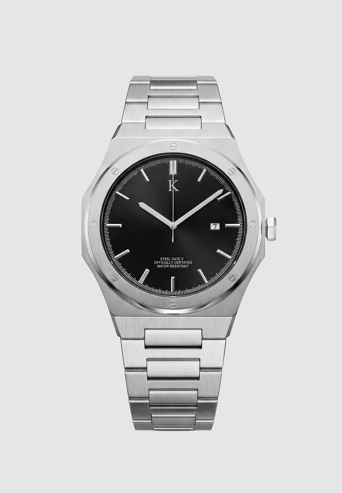 Steel - Date II – Silver - Kroosman