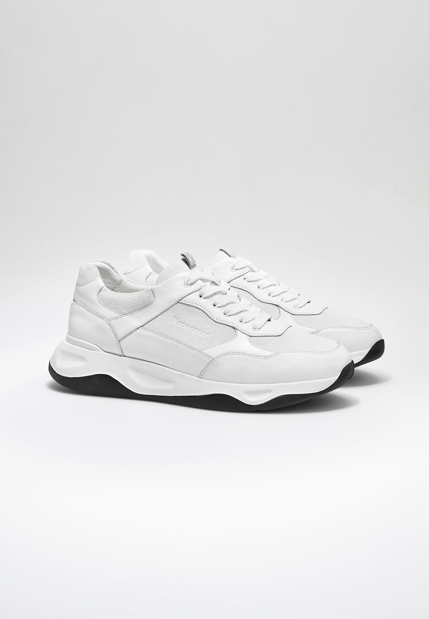 Suede Sneaker White Ivory