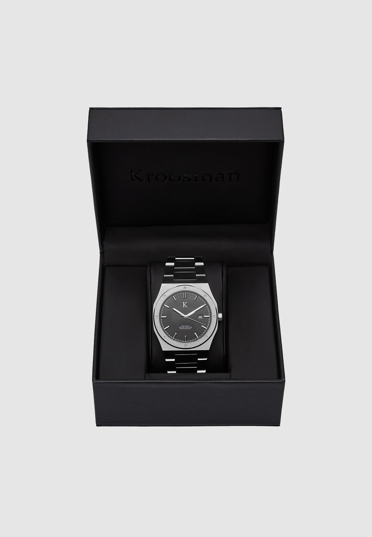 Steel - Date II – Silver - Kroosman