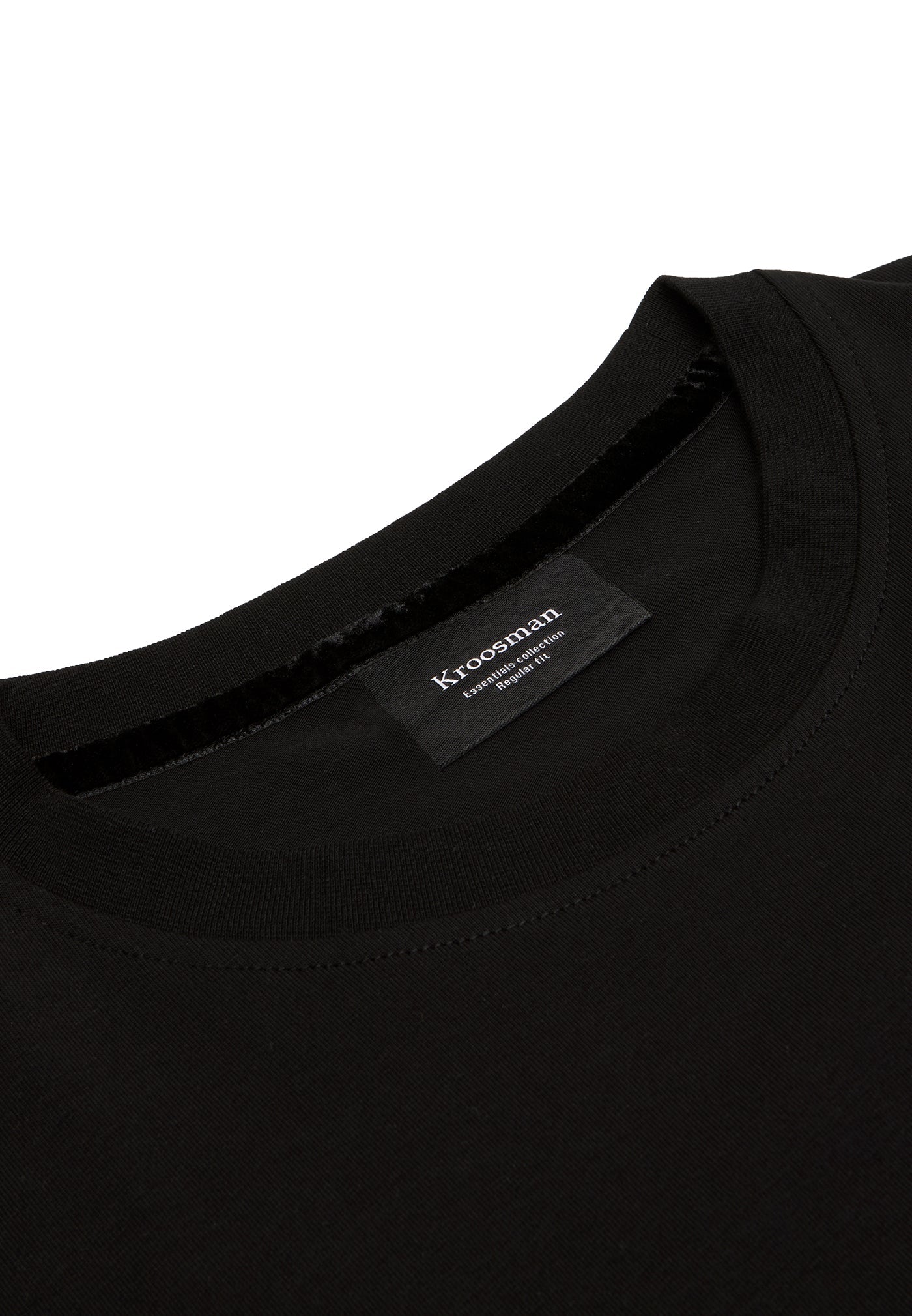 Velour Tee – Noir - Kroosman